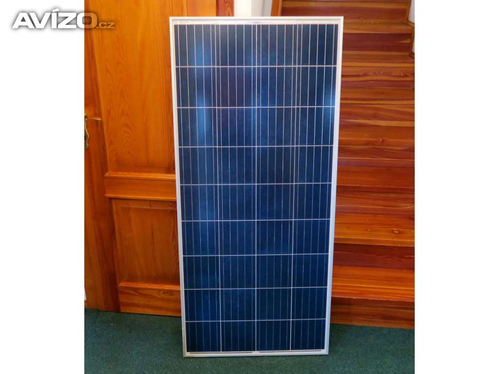 Solární panel fotovoltaický polykrystal 175W pro obytný vůz 