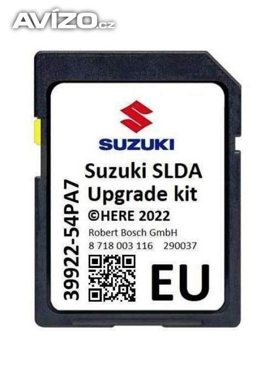 Mapy SD karta Suzuki SLDA Europe 2023 v1